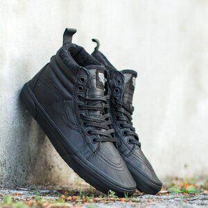 Vans Men's SK8-Hi (MTE) Black Leather